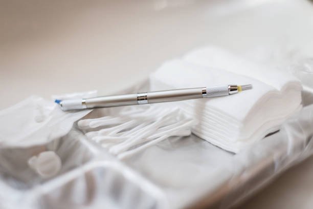 Disposable tools for microblading and permanent eyebrow makeup, SW20